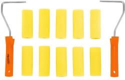 SPARTA 100/35mm 12db festőhenger szett nyéllel latex, akryl, vízbázis habszivacs (8028357) - kellegyszerszam