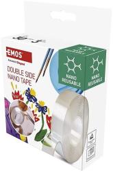 EMOS Kétoldalas NANO szalag 30 mm / 3 m, átlátszó (F6300) - dellaprint