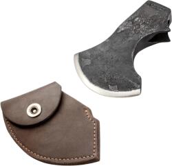 BeaverCraft Hand-Forged Axe Head with Leather Sheath AX3_Head (AX3_Head)