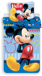 Gyerek ágynemű Mickey "Hello" 140x200 cm + 70x90 cm