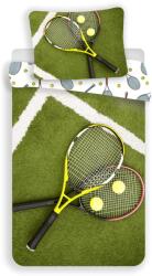 Pamut ágynemű TENIS zöld Ágyneműhuzat mérete: 70 x 90 cm | 140 x 200 cm