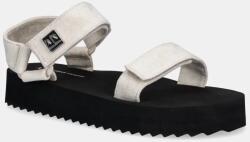 Armani Exchange szandál bézs, női, platformos, XDP064 XV928 01819 - bézs Női 37