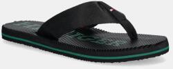 Tommy Hilfiger flip-flop MASSAGE HILFIGER BEACH SANDAL fekete, férfi, FM0FM05443 - fekete Férfi 42