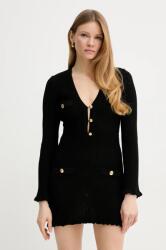 Elisabetta Franchi ruha fekete, mini, testhezálló, AM76Q52E2 - fekete 40