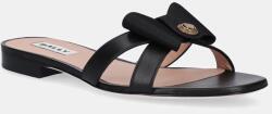 Bally bőr papucs fekete, női, WF105A - fekete Női 39