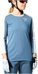 Fox Tricou de ciclism pentru femei Ranger Womens Drirelease 3/4 Jersey Matte Blue S