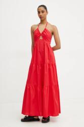 TWINSET ruha piros, maxi, harang alakú, 251TT2027 - piros 38