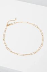 Lilou aranyozott nyaklánc 249/400/LAN/NO14/20/PO - arany Univerzális méret