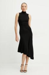 Elisabetta Franchi ruha fekete, midi, harang alakú, AB84252E2 - fekete 38