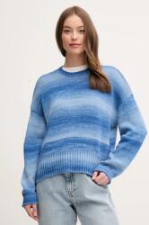 Benetton pamut pulóver női, 108FD10DH - kék M