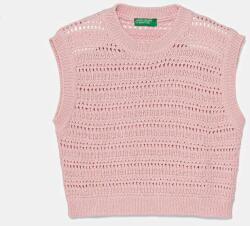Benetton gyerek mellény rózsaszín, könnyű, 104FC108M - rózsaszín 140