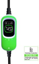 Rheidon elektromos autó állítható otthoni töltő - (1x32A) 7, 4kW - 7, 5m Type2 kábellel