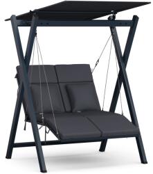 Blumfeldt FlexiSwing, hollywoodi hinta, 2 üléses, állítható háttámla, napellenző, időjárásálló (GDI17-FlexiSwing 2)