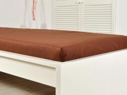  Cearsaf jersey ALVORA 180x200 cm maro-portocaliu