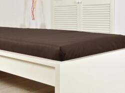  Cearsaf jersey ALVORA 180x200 cm maro inchis