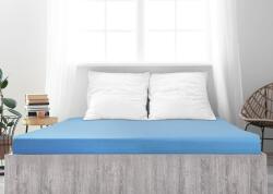  Cearsaf de jerse din bumbac mako LUXORA 180x200 cm albastru deschis