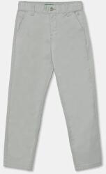 Benetton gyerek nadrág szürke, sima, 4T48CF011 - szürke 122