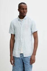 Superdry len ing férfi, olasz galléros, regular, M4010937A-F5Q - kék L