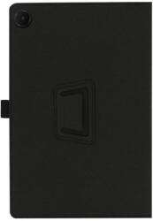 LEATHER Carcasă pliabilă pentru TCL Tab 10L Gen 2 negru