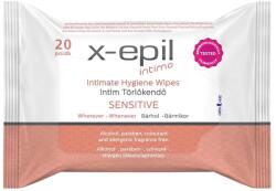  X-Epil Intimo Sensitive - intim törlő kendő (20db)