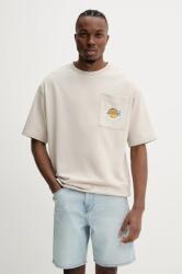 New Era t-shirt bézs, férfi, sima, 60596444 - bézs L
