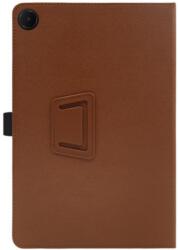  LEATHER Carcasă pliabilă pentru TCL Tab 10L Gen 2 maro