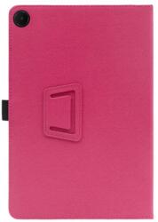 LEATHER Husă rabatabilă pentru TCL Tab 10L Gen 2 roz