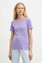 United Colors of Benetton pamut póló női, lila, 3GA2E16A0 - lila S