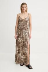 Gestuz ruha bézs, maxi, egyenes, 10909901 - bézs 38