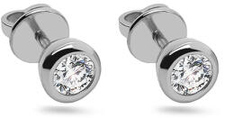 Heratis Forever Csavaros fülbevaló cirkóniákkal 5, 5mm, 14K sárga arany IZ31530A