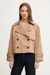 Benetton pamut kabát - barna 34