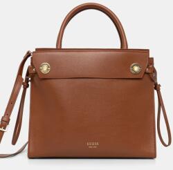 Guess bőr táska BIANCA - barna Univerzális méret