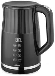 Maestro MR-039, 1.7 l, 2200 W, Dupla ház, Érintésvezérlő, Hőfokszabályzó, Fekete-Inox, Elektromos vízforraló (MR-039)