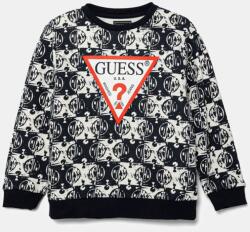 GUESS gyerek melegítőfelső pamutból sötétkék, mintás, N5GQ00 KA6R4 - sötétkék 105-112