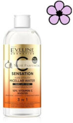 Eveline Cosmetics Eveline C Sensation Pure Vitality Micellás Víz, 400ml Kombinált/Zsíros Bőrre