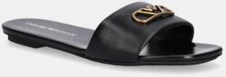 Giorgio Armani bőr papucs fekete, női, X3P846 XF271 00002 - fekete Női 38