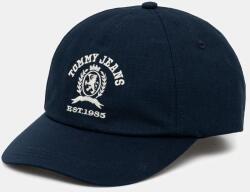 Tommy Jeans pamut baseball sapka sötétkék, férfi, nyomott mintás, AM0AM13286 - sötétkék Univerzális méret