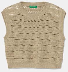 Benetton gyerek mellény zöld, könnyű, 104FC108M - zöld 160