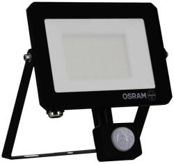 OSRAM FLOODLIGHT LUX SENSOR 30W 865 kültéri LED fényvető(reflektor) fény-és mozgásérzékelővel fekete, 30W teljesítmény, 2700lm, 6500K, 30000h élettartam, IP65, 3év garancia, 220-240V ( 4099854489723 ) (4099