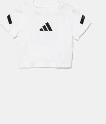 Adidas gyerek pamut póló fehér, JD1317 - fehér 164