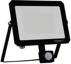 OSRAM FLOODLIGHT LUX SENSOR 50W 830 kültéri LED fényvető(reflektor) fény-és mozgásérzékelővel fekete, 50W teljesítmény, 4500lm, 3000K, 30000h élettartam, IP65, 3év garancia, 220-240V ( 4099854489808 ) (4099
