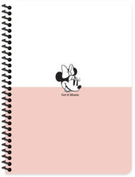 Keskin Color Spirálfüzet Négyzetrácsos A/5 80 Lapos Karton Borító Minnie Mouse (380132-69)