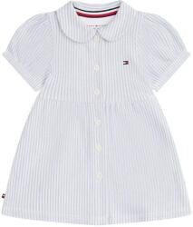 Tommy Hilfiger baba pamut ruha mini, harang alakú, KN0KN02043 - kék 80