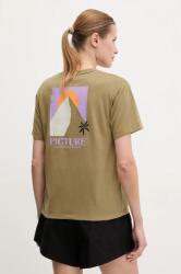 Picture t-shirt Timont női, zöld, WTS0587 - zöld XS