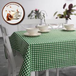 Ralex Fata de masa antimurdarire 100% Bumbac Diametru 140 cm, Carouri Verde