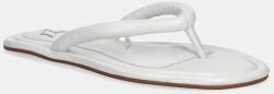 Naked Wolfe bőr flip-flop Grenada fehér, női, lapos talpú, Grenada White Leather - fehér Női 40