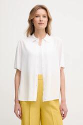 Benetton ing női, galléros, fehér, regular, 5WPWDQ0B1 - fehér L