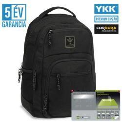 Ars Una AU-5 Autonomy diák hátizsák - 28 literes - CORDURA fekete - AJÁNDÉK borítóval (55004633)