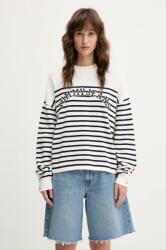 Tommy Hilfiger pamut pulóver női, bézs, DW0DW20251 - bézs S