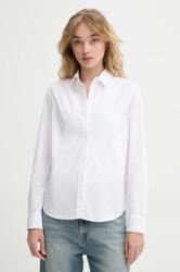 Levi's pamut ing THE CLASSIC BW SHIRT női, galléros, fehér, regular, 34574 - fehér L